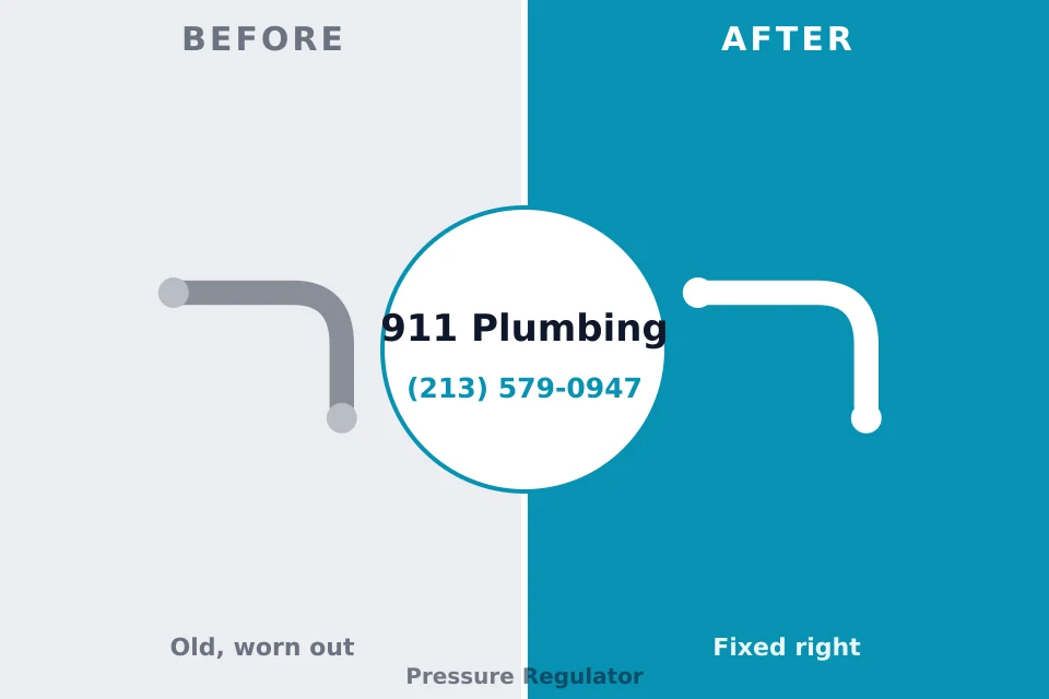 Before and after: plumbing company King City, CA